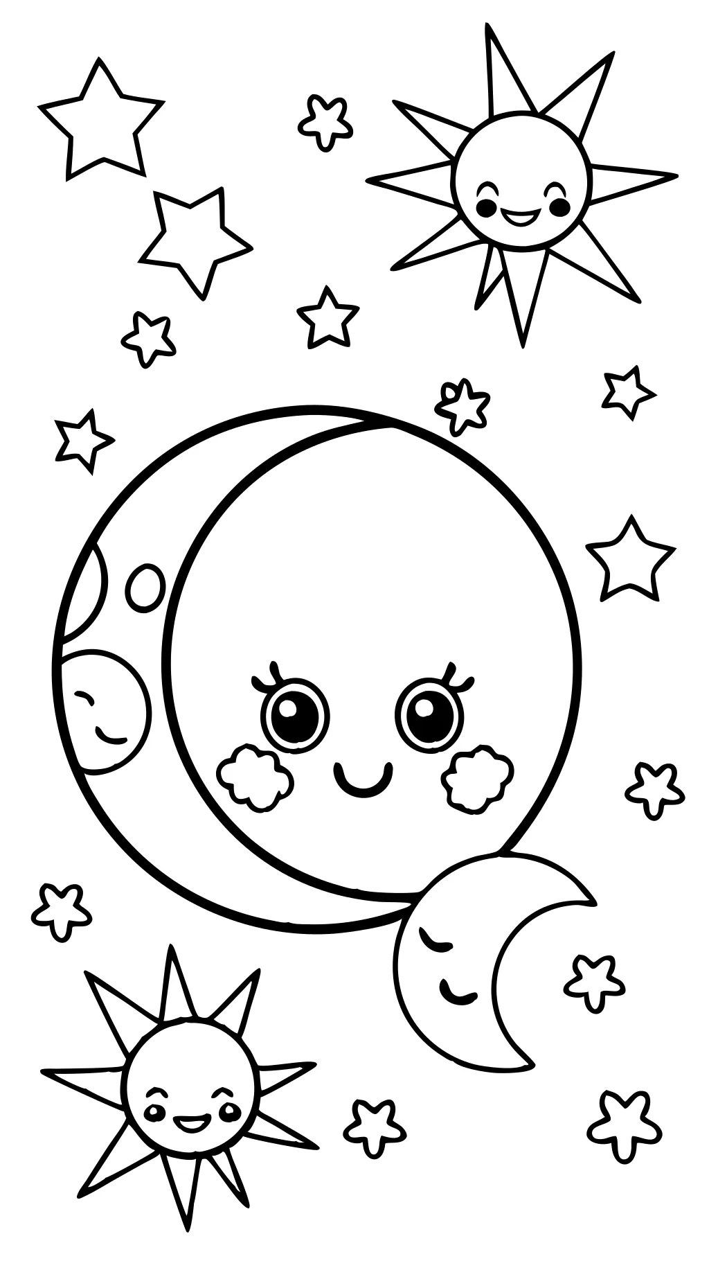 eclipse coloring pages